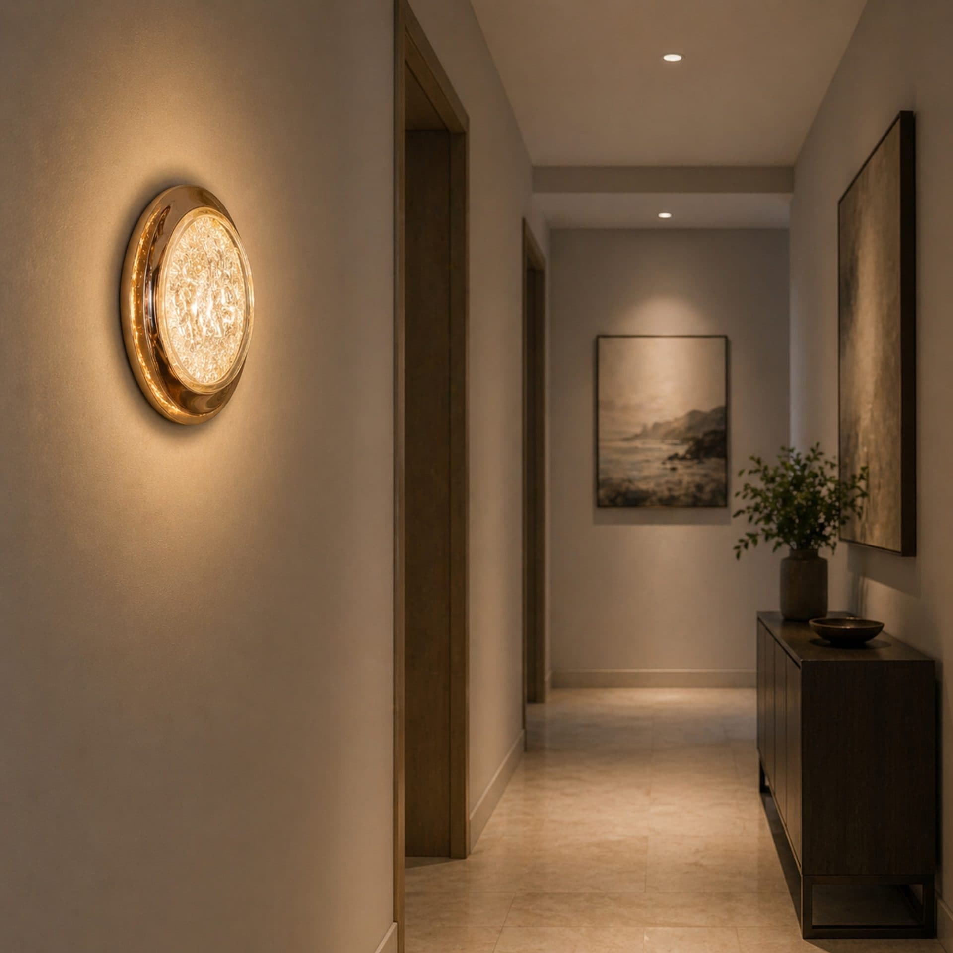 Aplica LED Decorativa Flippy Ø20 cm Lumina Reglabila — imagine 1