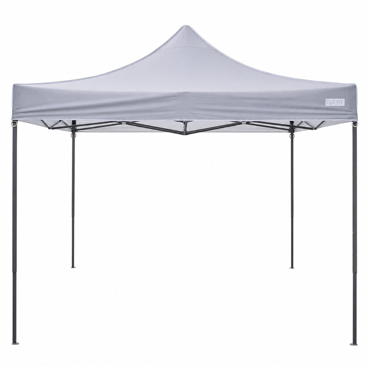 Pavilion pliabil Flippy 3x3m gri — imagine 3