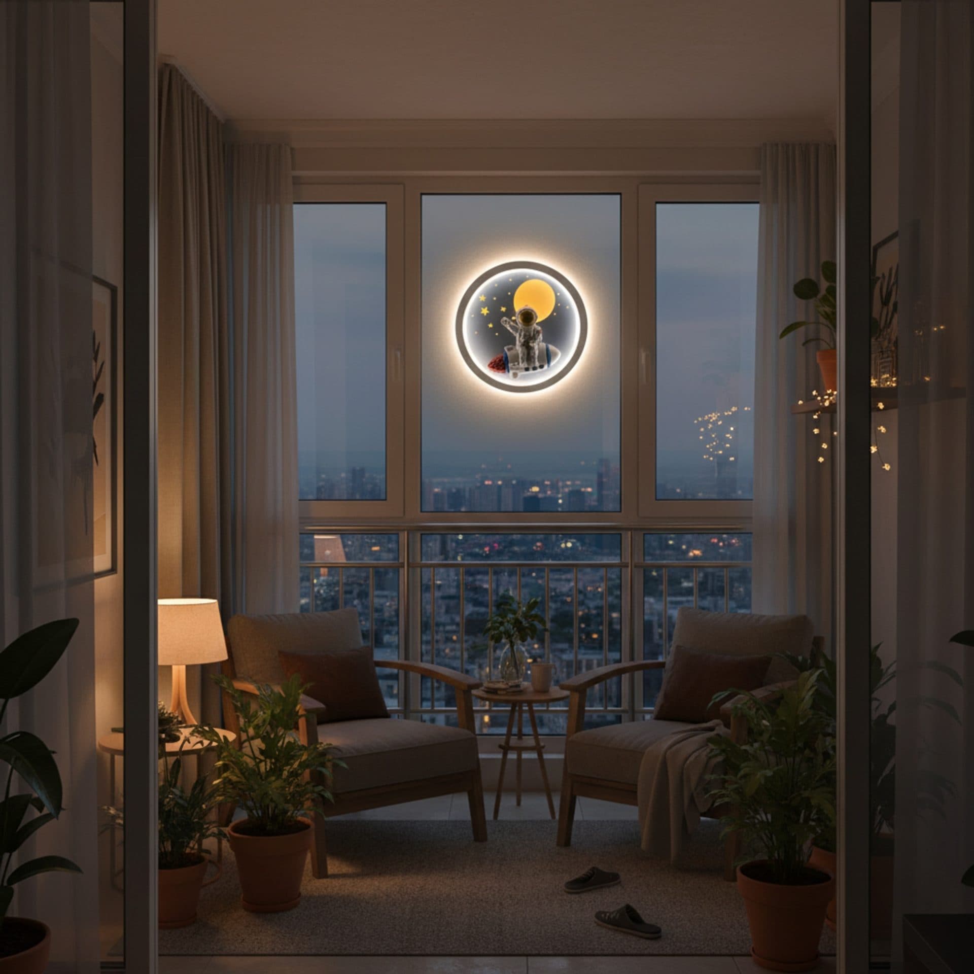 Aplica LED Flippy COSMO 44W Lumina Calda/Neutra/Rece Alb — imagine 3