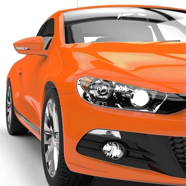 Folie colantare auto Oracal Orange 034, finisaj lucios, dimensiune 3,0m x 1,26m — imagine 1
