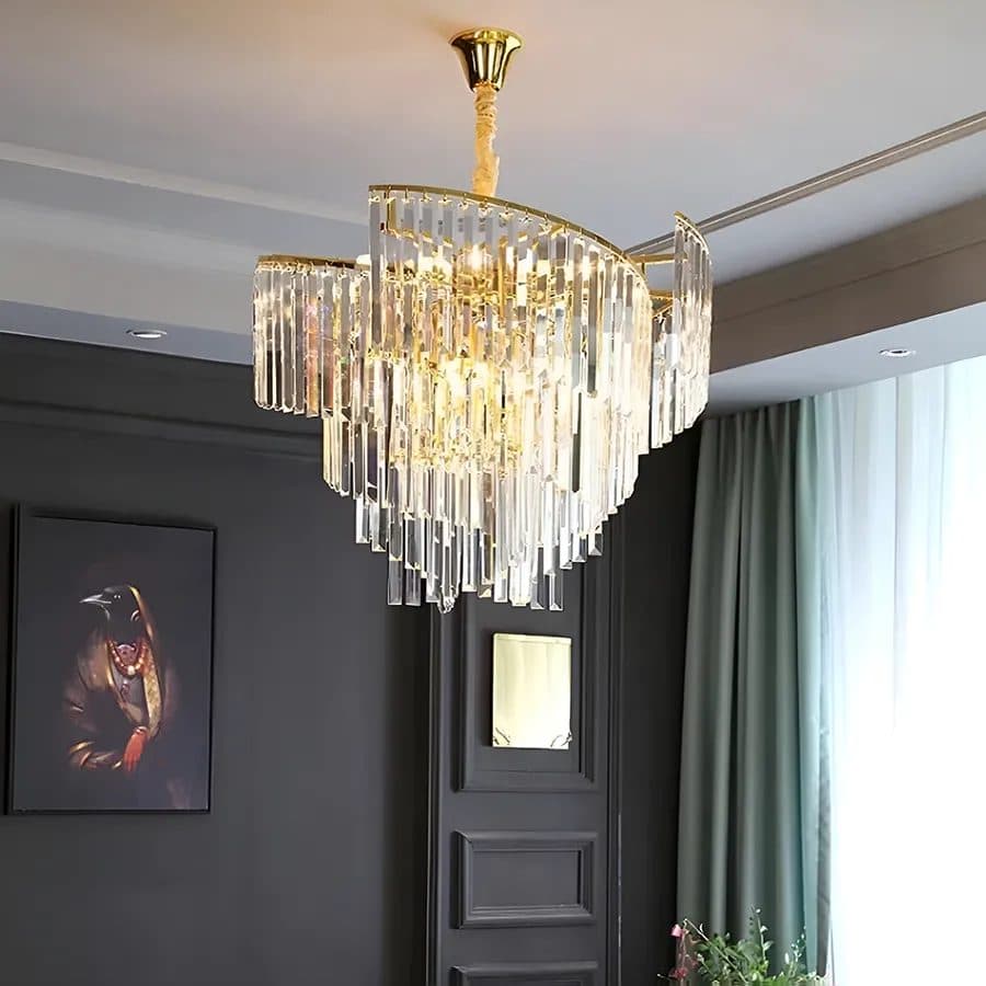 Candelabru Flippy Cristal TRIANON Eleganza 6x E27 — imagine 1