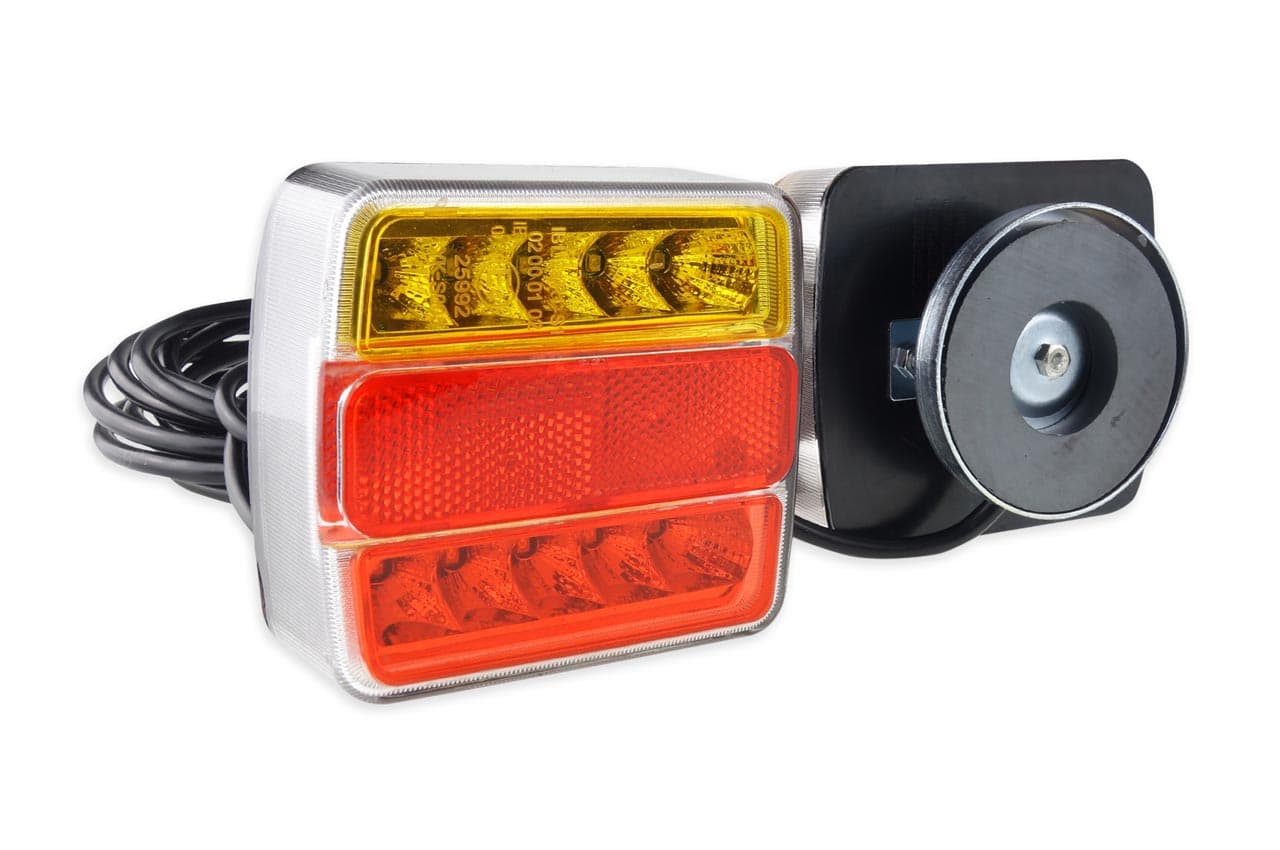 Lampi spate AMIO cu magnet pentru remorca — imagine 4