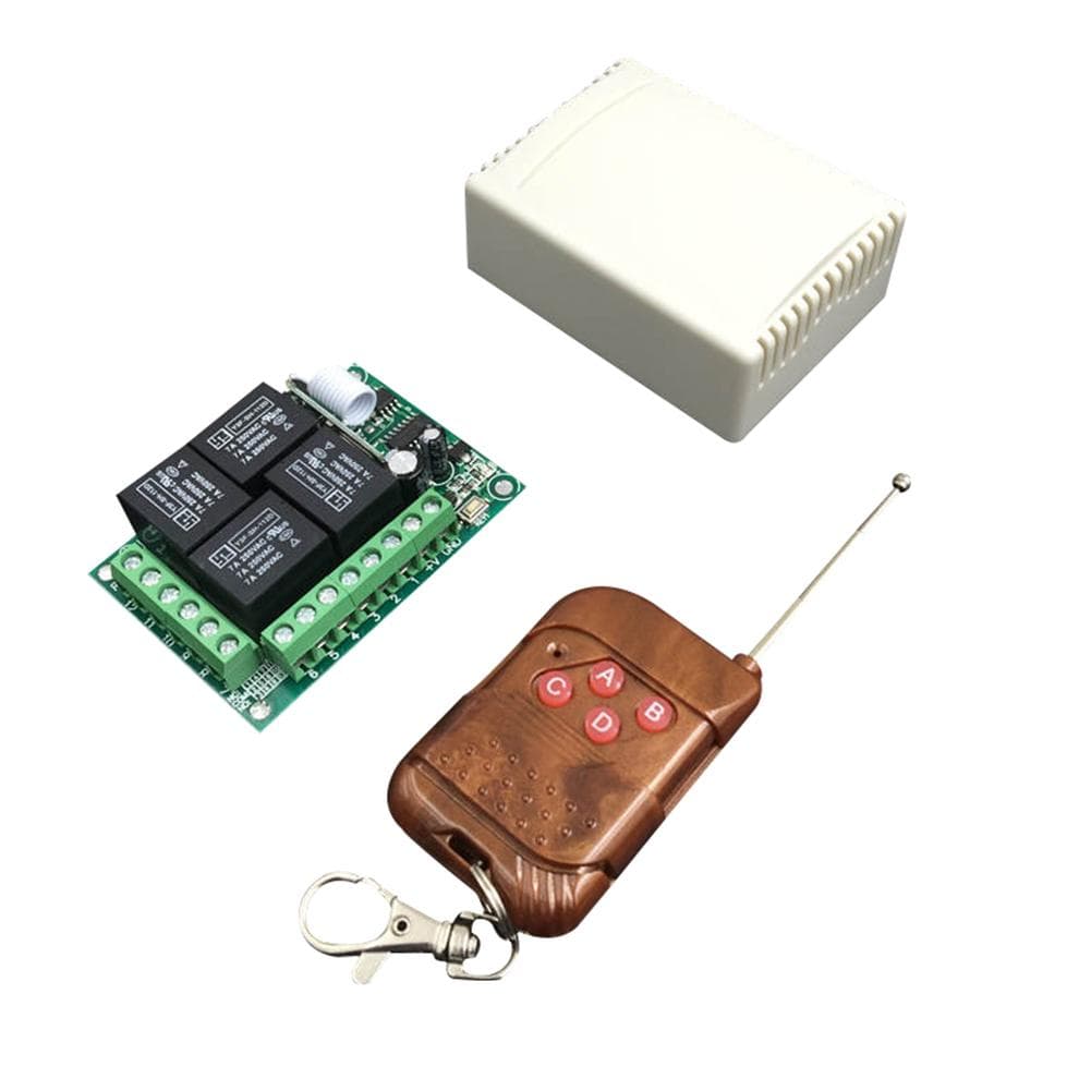 Kit telecomanda si receptor 4 canale pentru automatizari tip2 — imagine 1