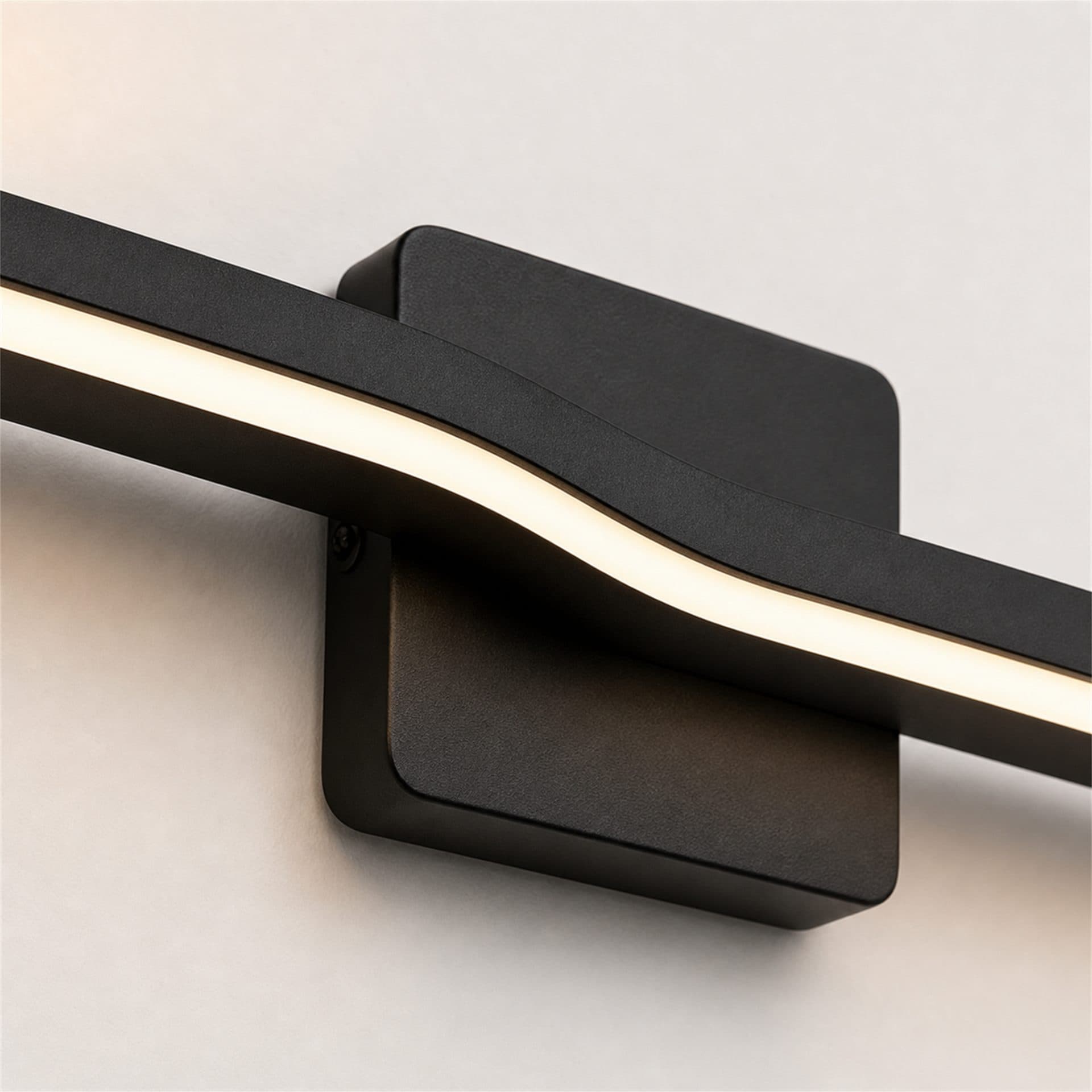 Aplica LED Decorativa Flippy 60cm Negru Calda/Neutra/Rece — imagine 6