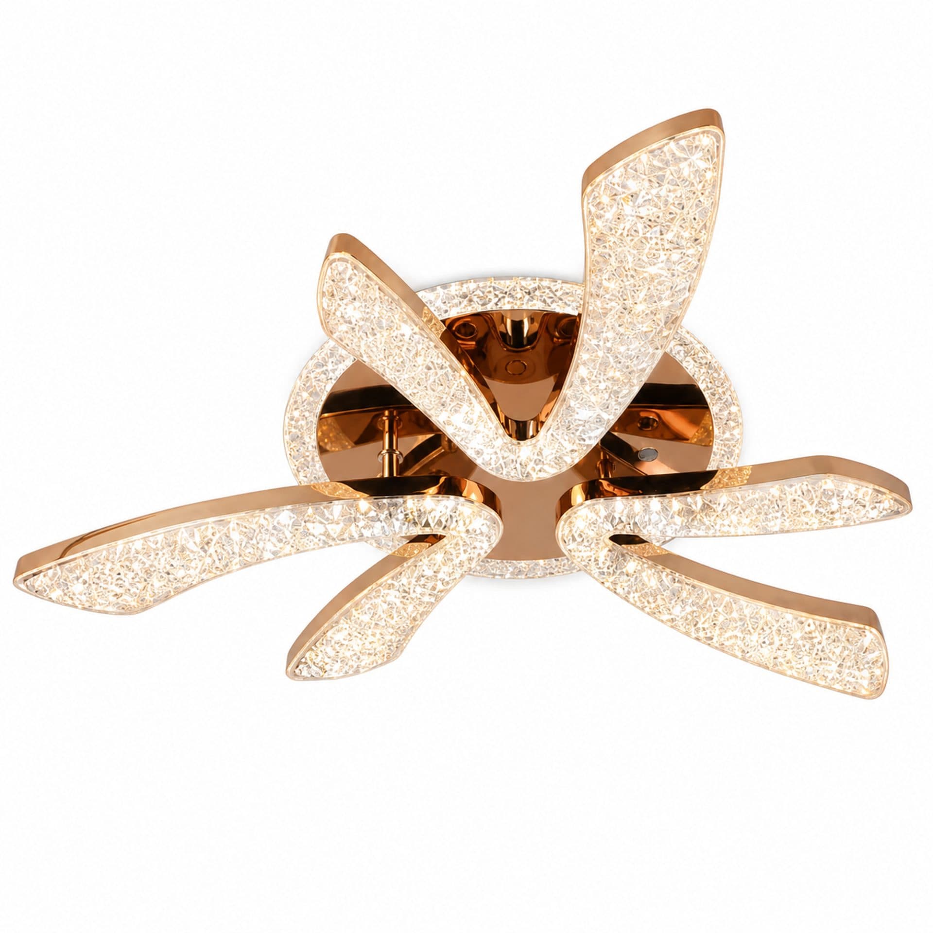 Lustra LED Flippy CHARM Eleganza Auriu 44W — imagine 5