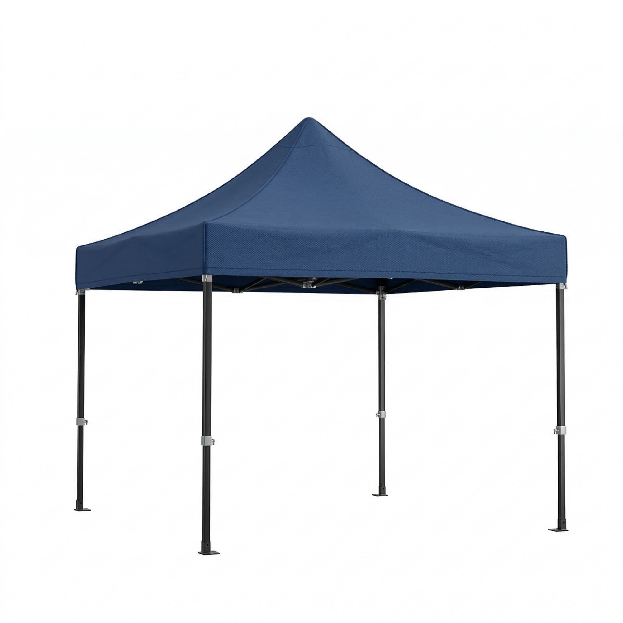 Cort Pavilion Flippy 3x3m, cadru metal pliabil, albastru — imagine 1
