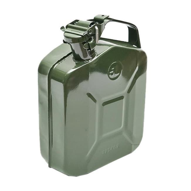 Canistra combustibil metalica 5l verde — imagine 1