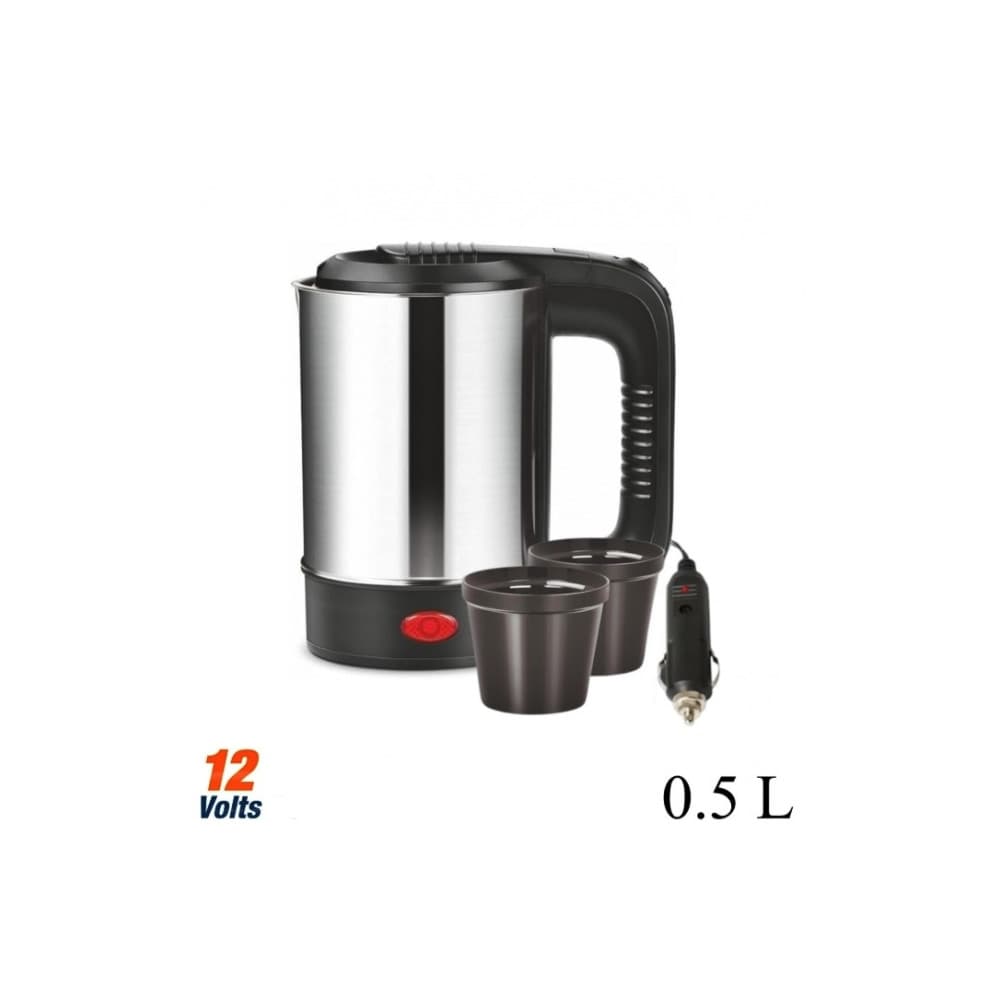 Termos electric auto cu 2 cani, 12V 250W 500ml — imagine 2