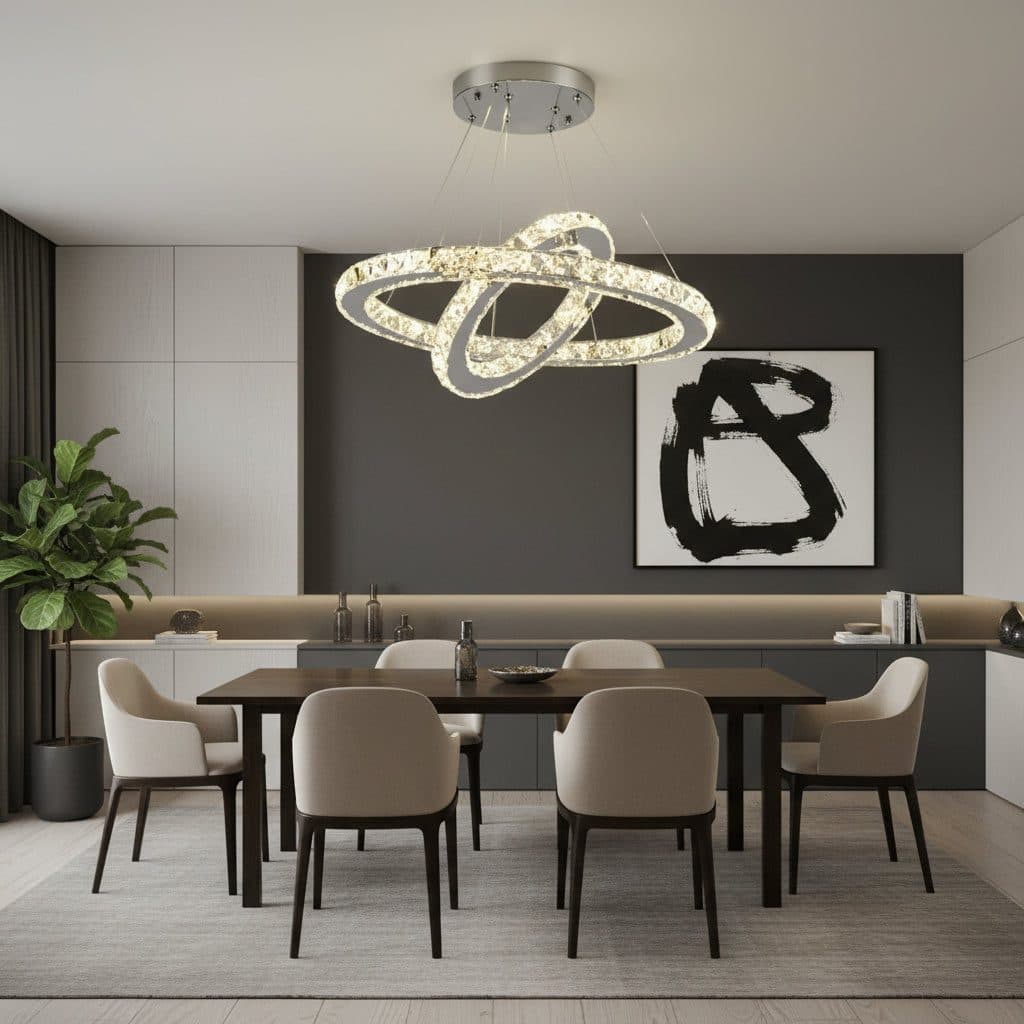 Lustra LED cu telecomanda Flippy PRISM LUMINIS 58W — imagine 9