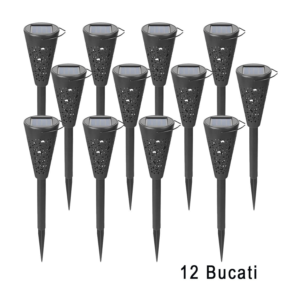 Set lampi solare LED gradina Flippy tip torta — imagine 2