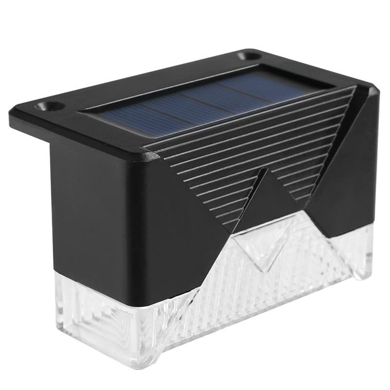 Set aplice solare Flippy LED pentru trepte si borduri, negru — imagine 2