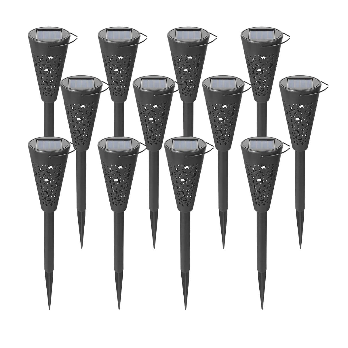 Set lampi solare LED gradina Flippy tip torta — imagine 1