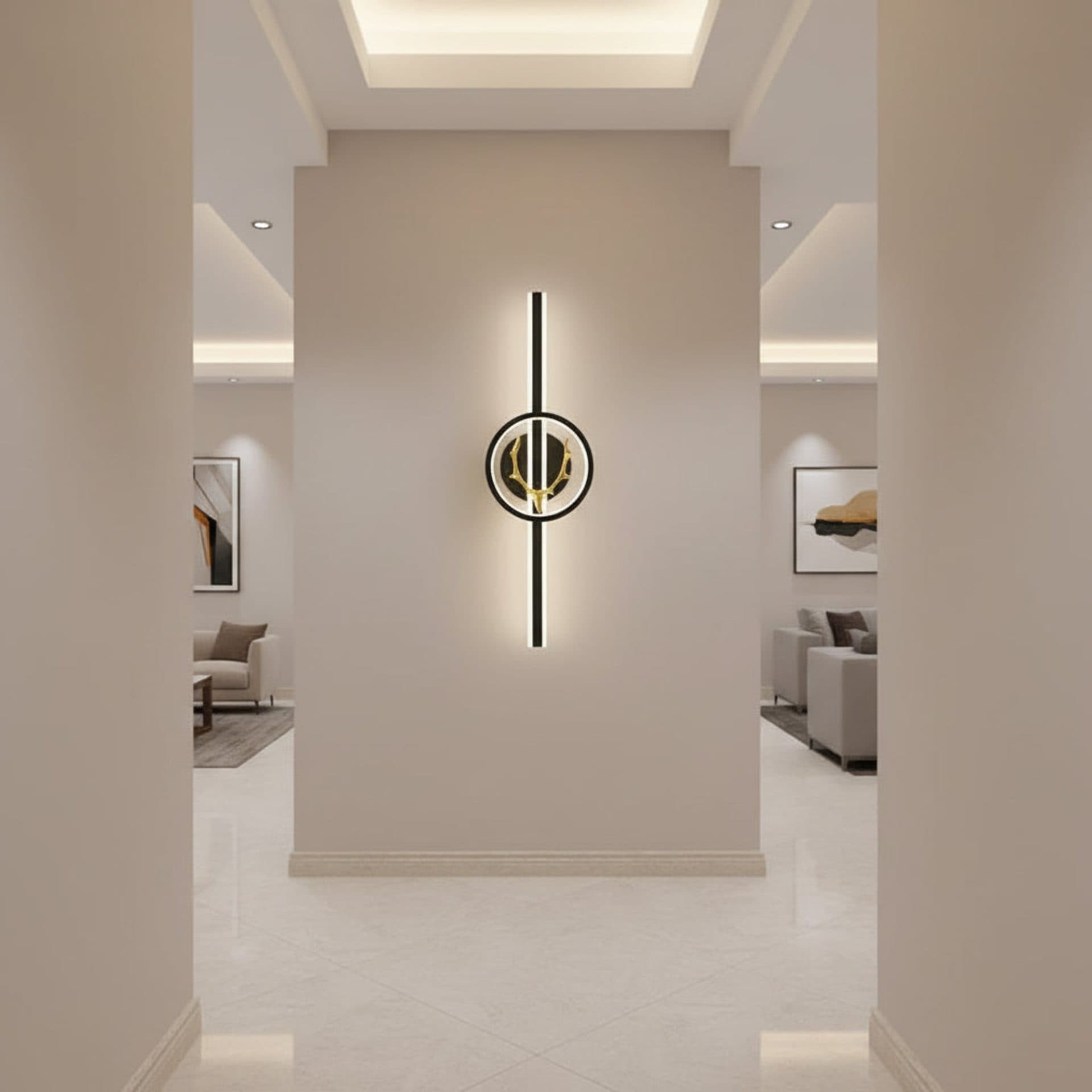Aplica LED Decorativa Flippy CERBOS, 42W, 60cm — imagine 1
