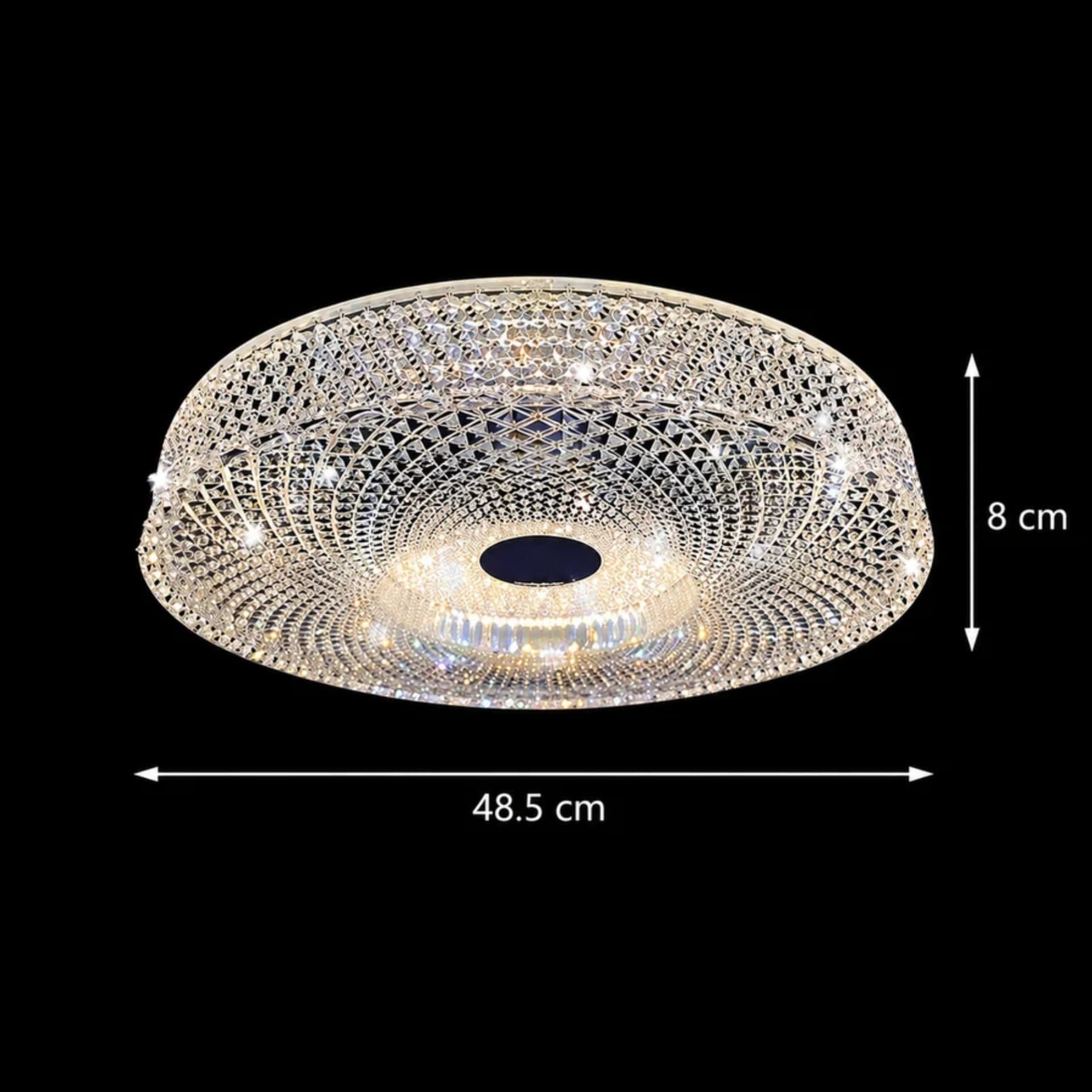 Lustra LED Flippy RADIAN Eleganza 38.9W Diametru 48.5 cm Lumina Calda/Neutra/Rece Alb — imagine 2