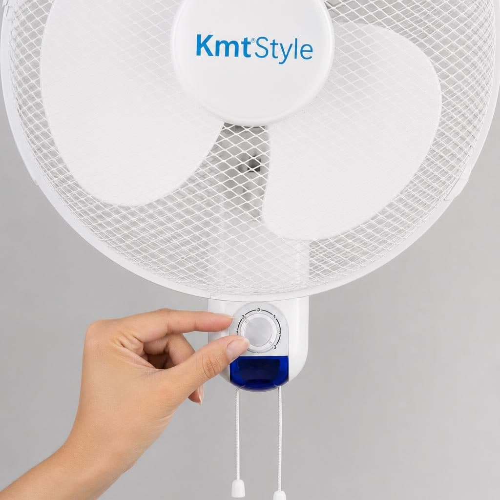 Ventilator de perete Flippy, 45W, Alb — imagine 5