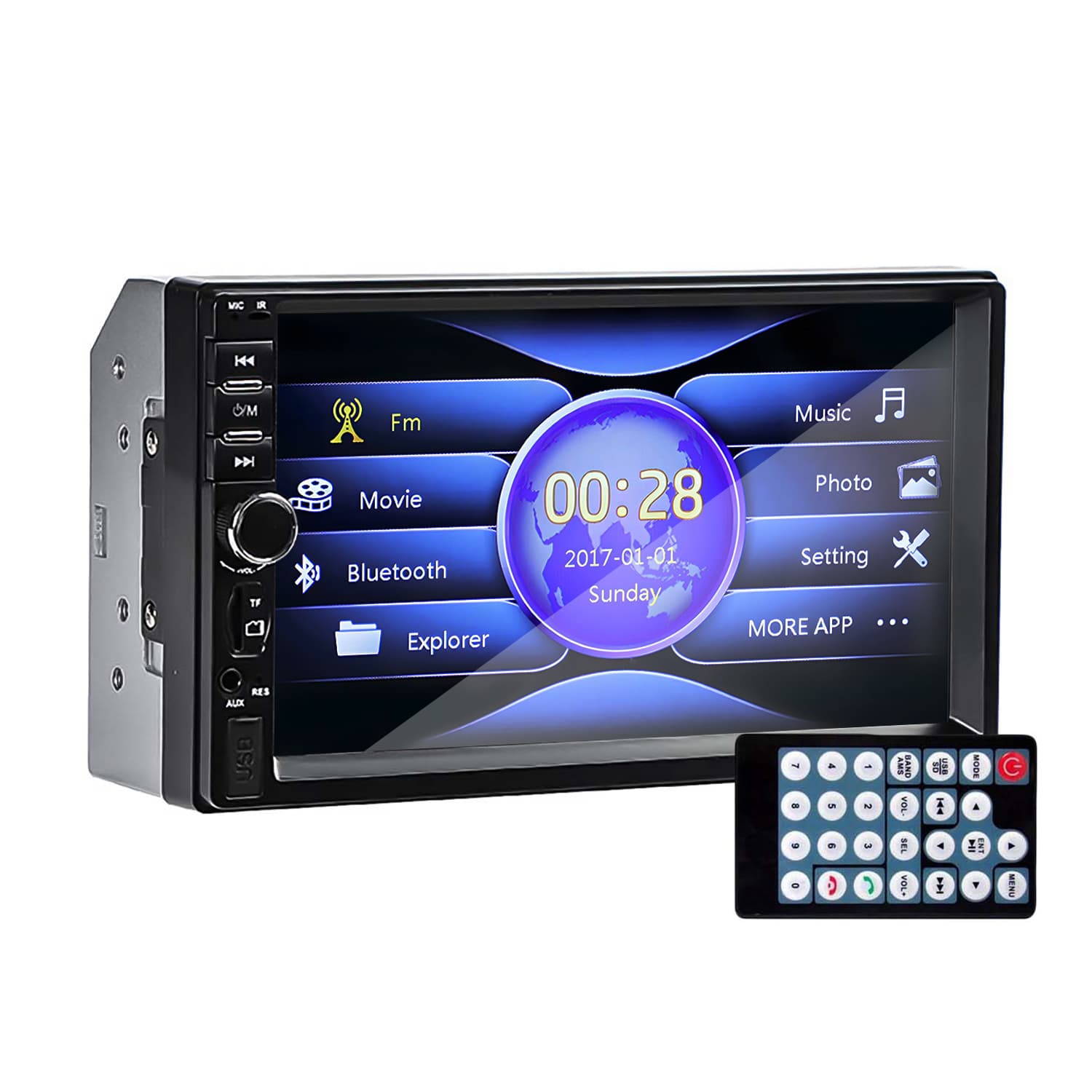 Player Video Auto 2DIN WDS-30 TouchScreen 7 inch — imagine 2