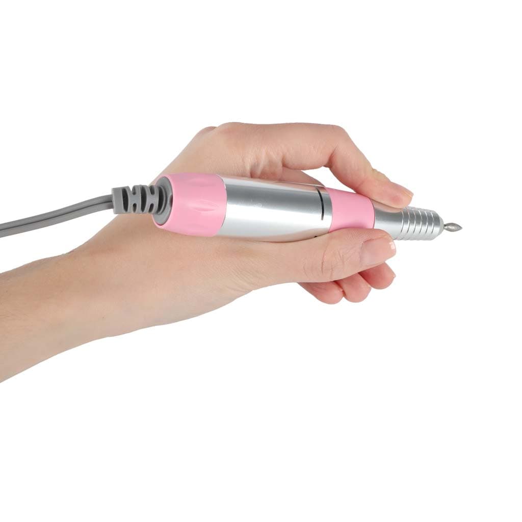 Masina electrica de slefuit unghiile, 65W, roz — imagine 4