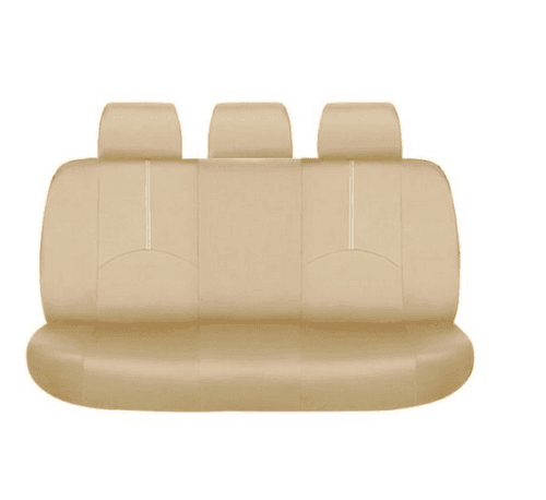 Huse scaun auto Set 11 Universale din piele ecologica Bej — imagine 2