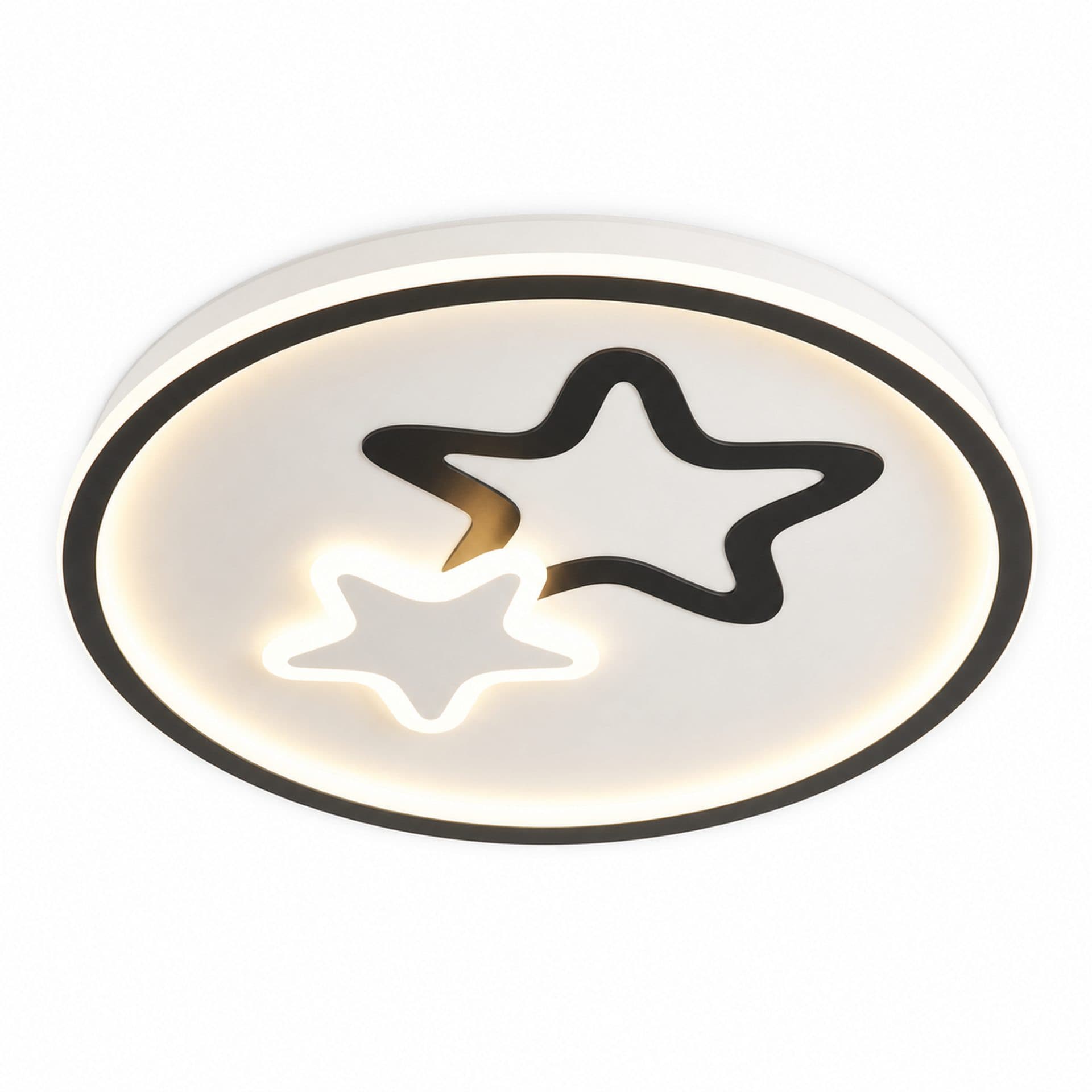 Lustra LED Moderna Flippy EMELIANA, 57W, Luna si Stea — imagine 1