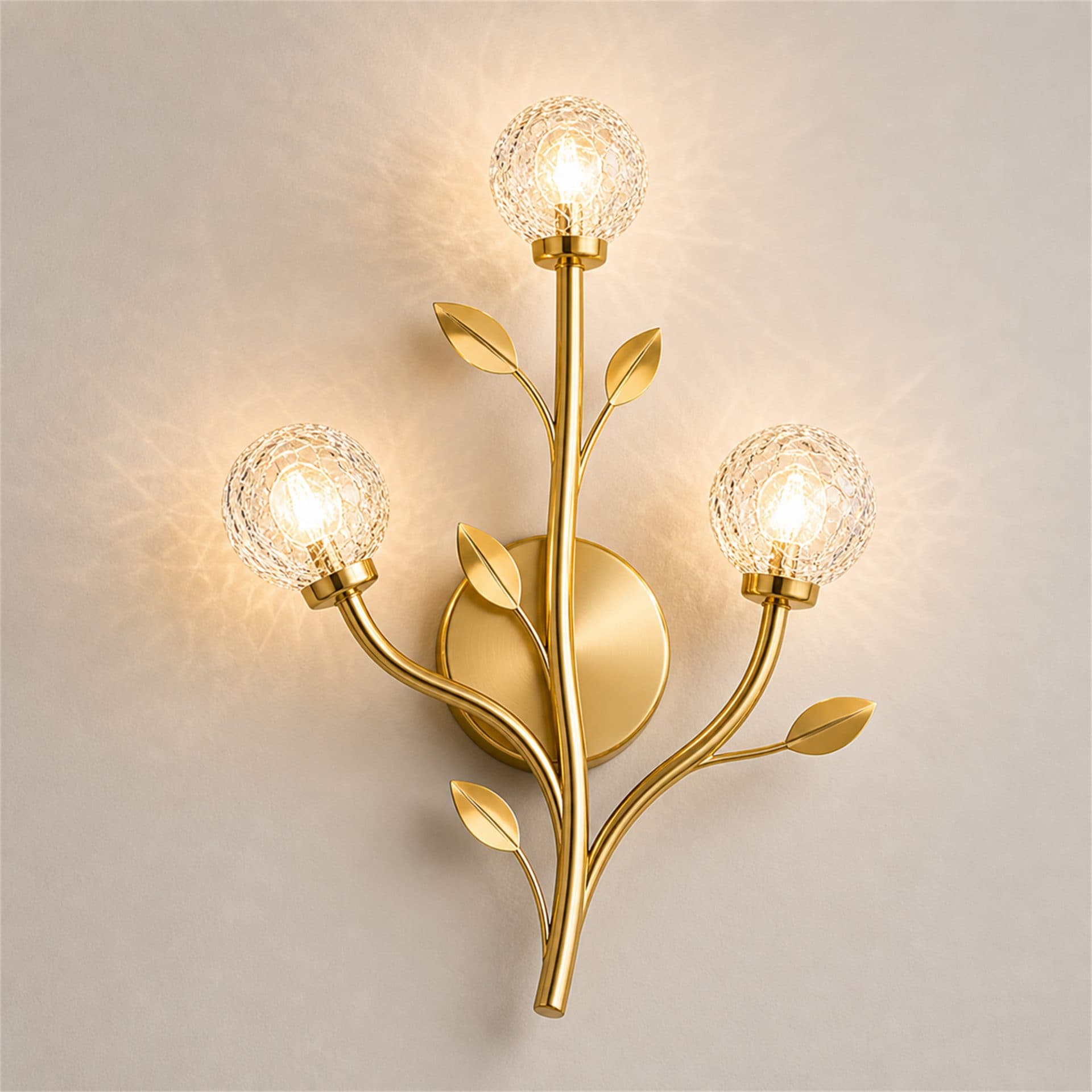 Aplica de perete Flippy LED Decorativa ELEKTRA 3xG9 Auriu — imagine 10