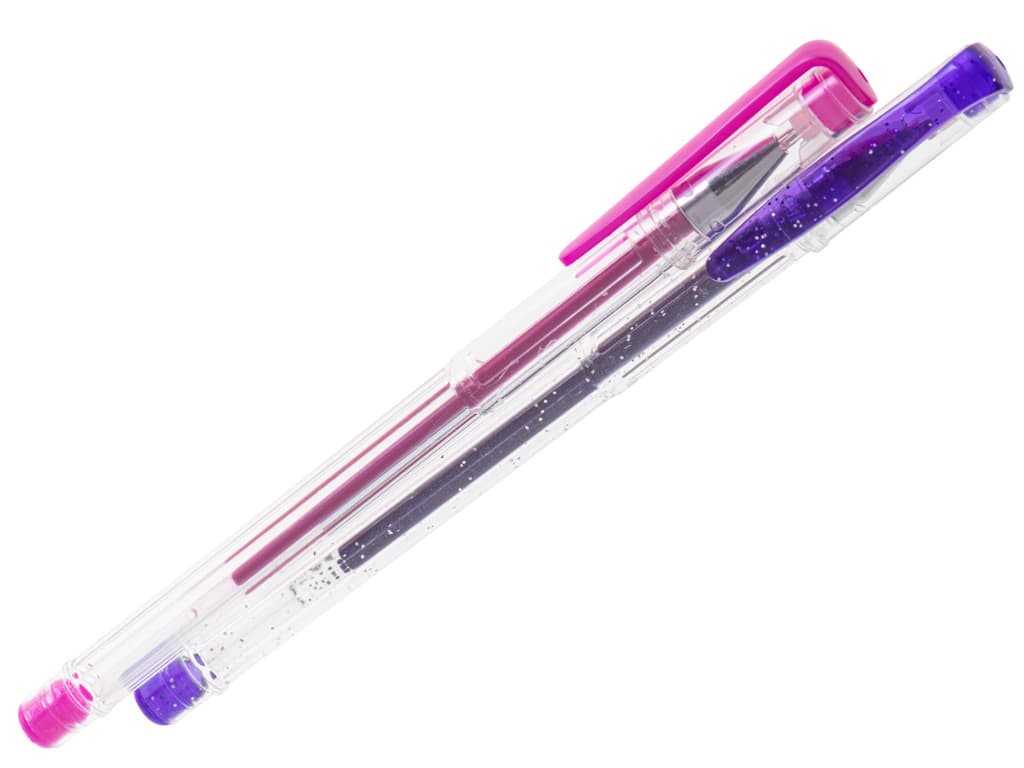 Set de pixuri cu gel multicolor cu sclipici (glitter) — imagine 8