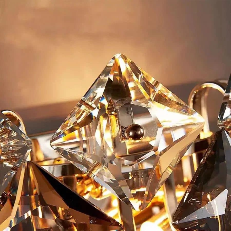 Aplica per perete Flippy Yasmina 2xE14, Metal si Cristal, Crom — imagine 10