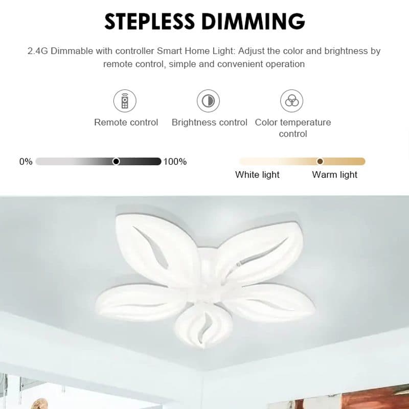 Lustra LED cu telecomanda Flippy ORCHID 66W — imagine 7