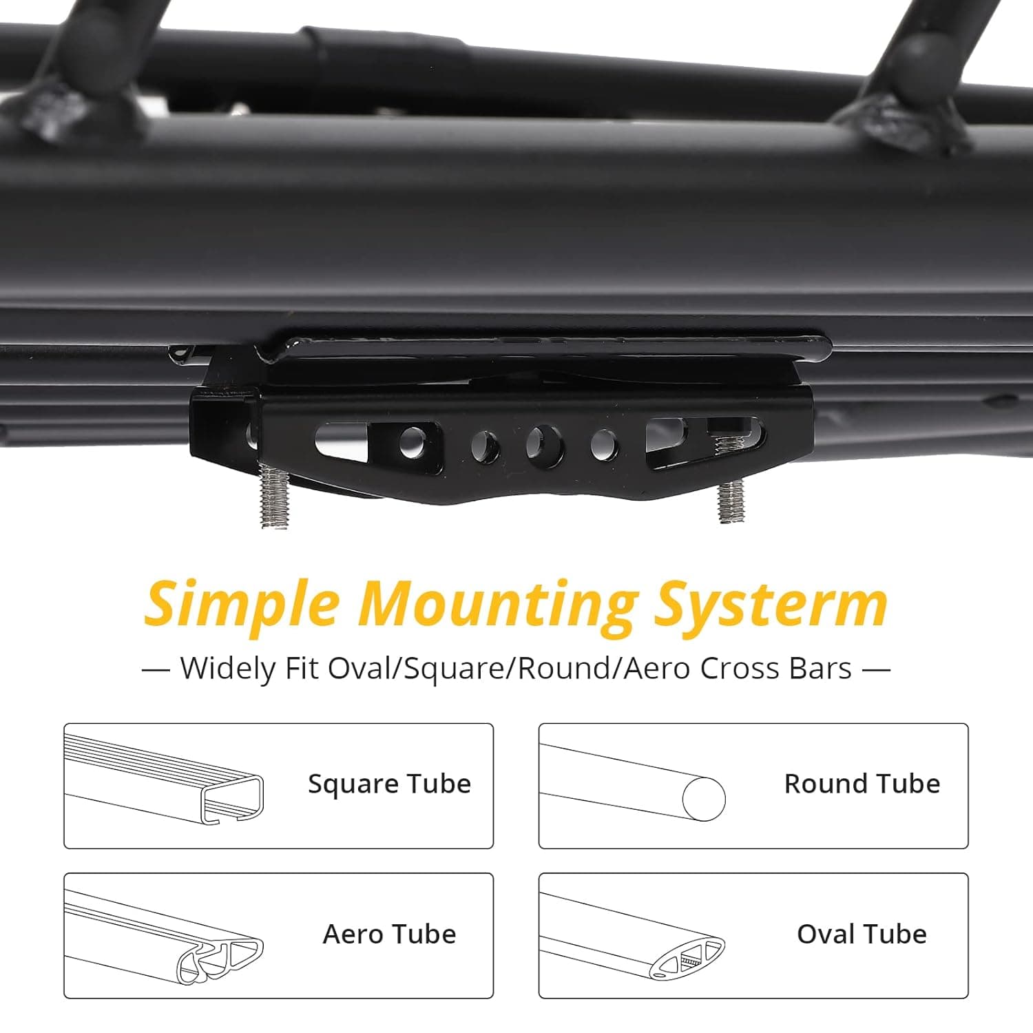 Portbagaj plafon metalic Roof Rack 127 x 100cm — imagine 4