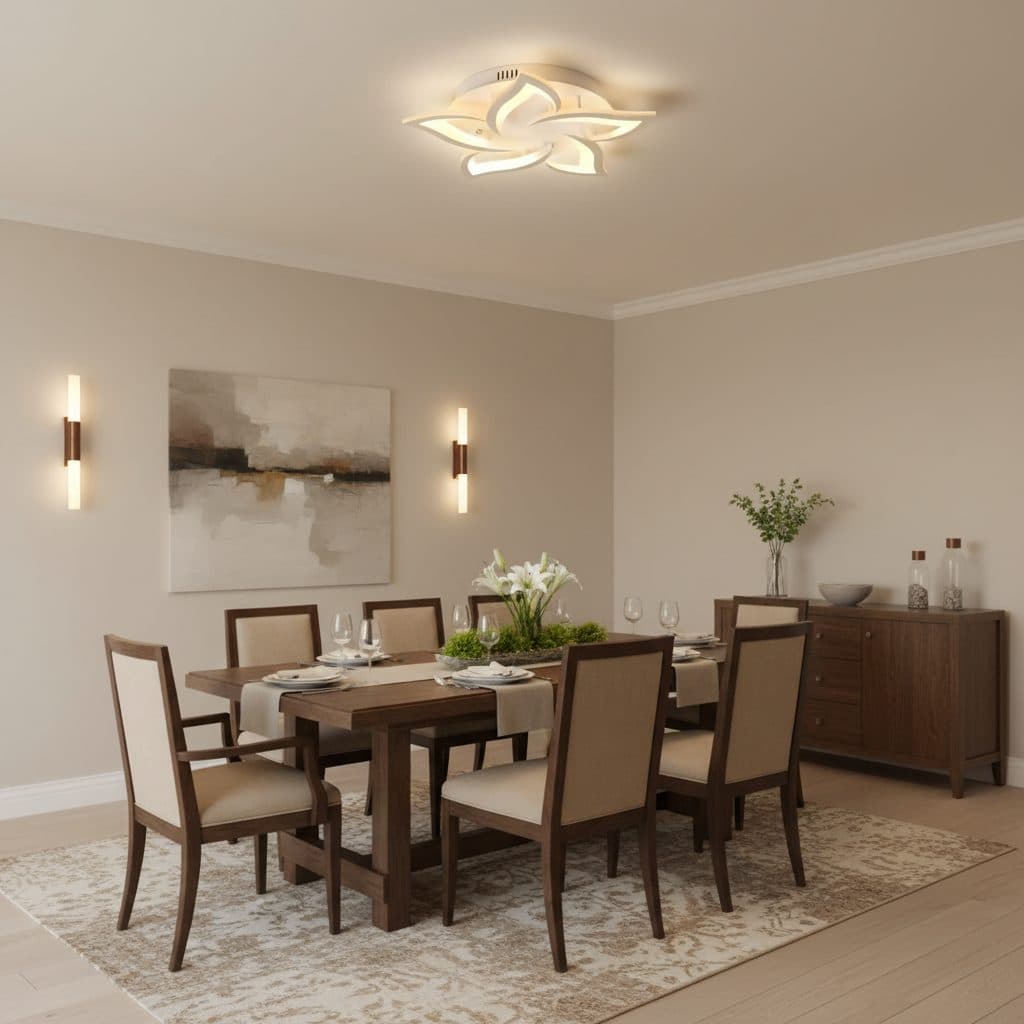 Lustra LED cu telecomanda Flippy LOTUS 54W — imagine 10