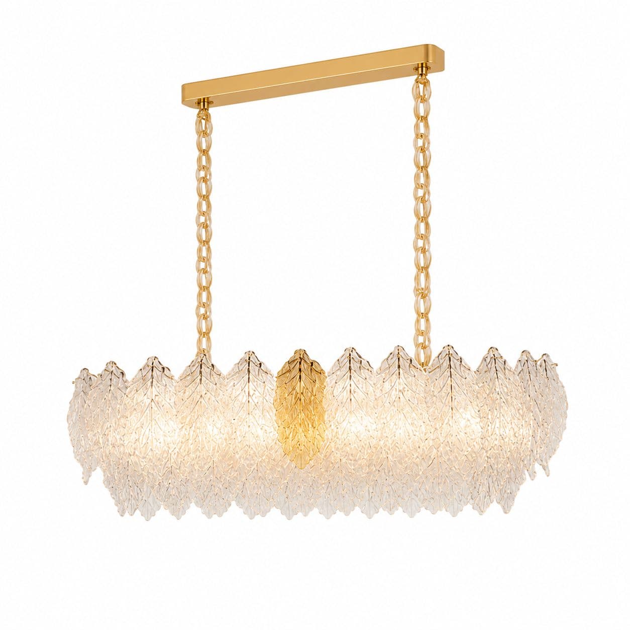 Candelabru Cristal LACE Royale 11xE14 Auriu Lucios Design Elegant — imagine 6