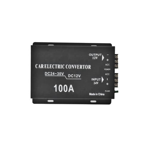 Invertor tensiune 24V-12V 100A — imagine 1
