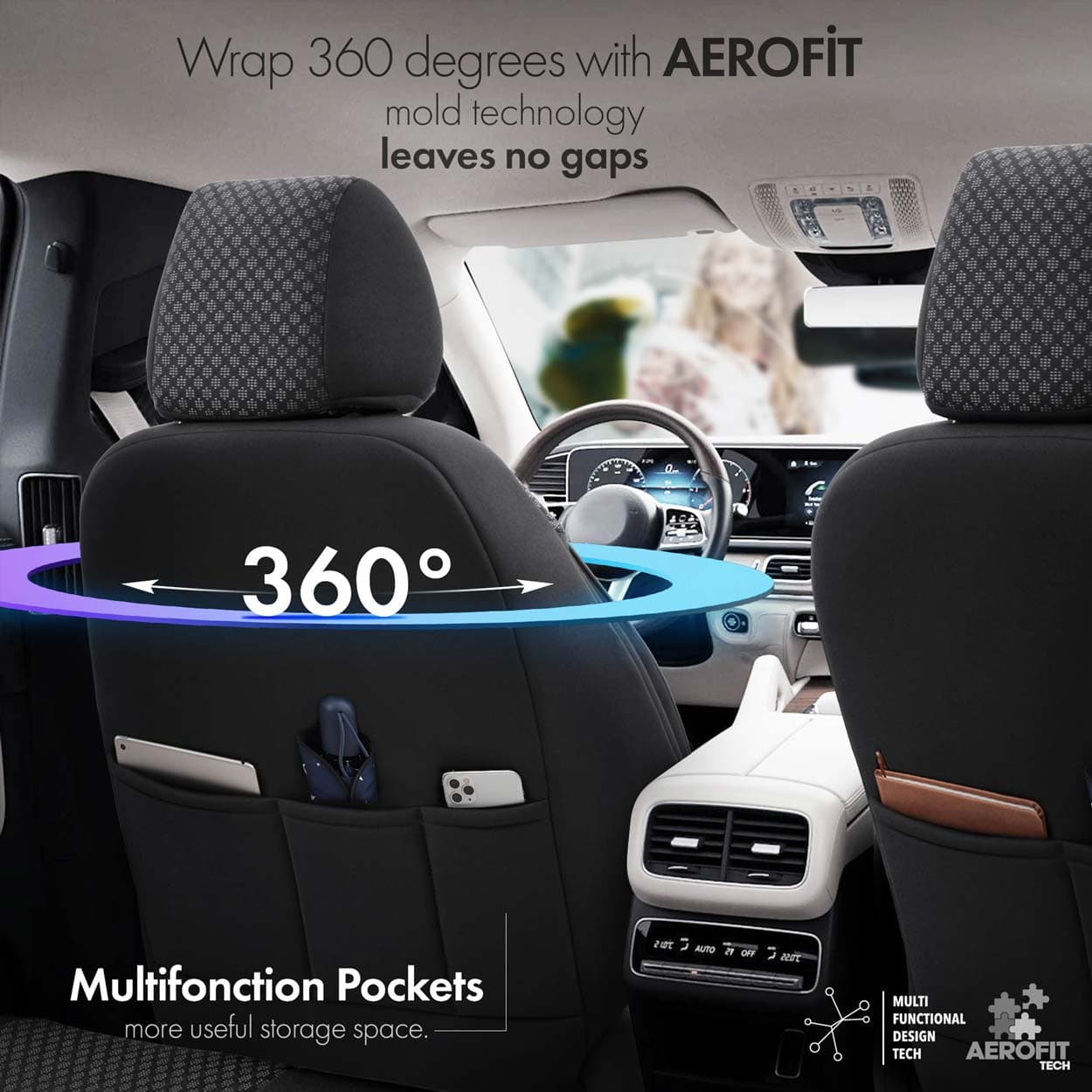 Huse scaun auto OTOM Set Premium Universal — imagine 4