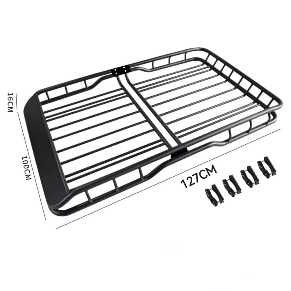 Portbagaj plafon metalic Roof Rack 127 x 100cm — imagine 5
