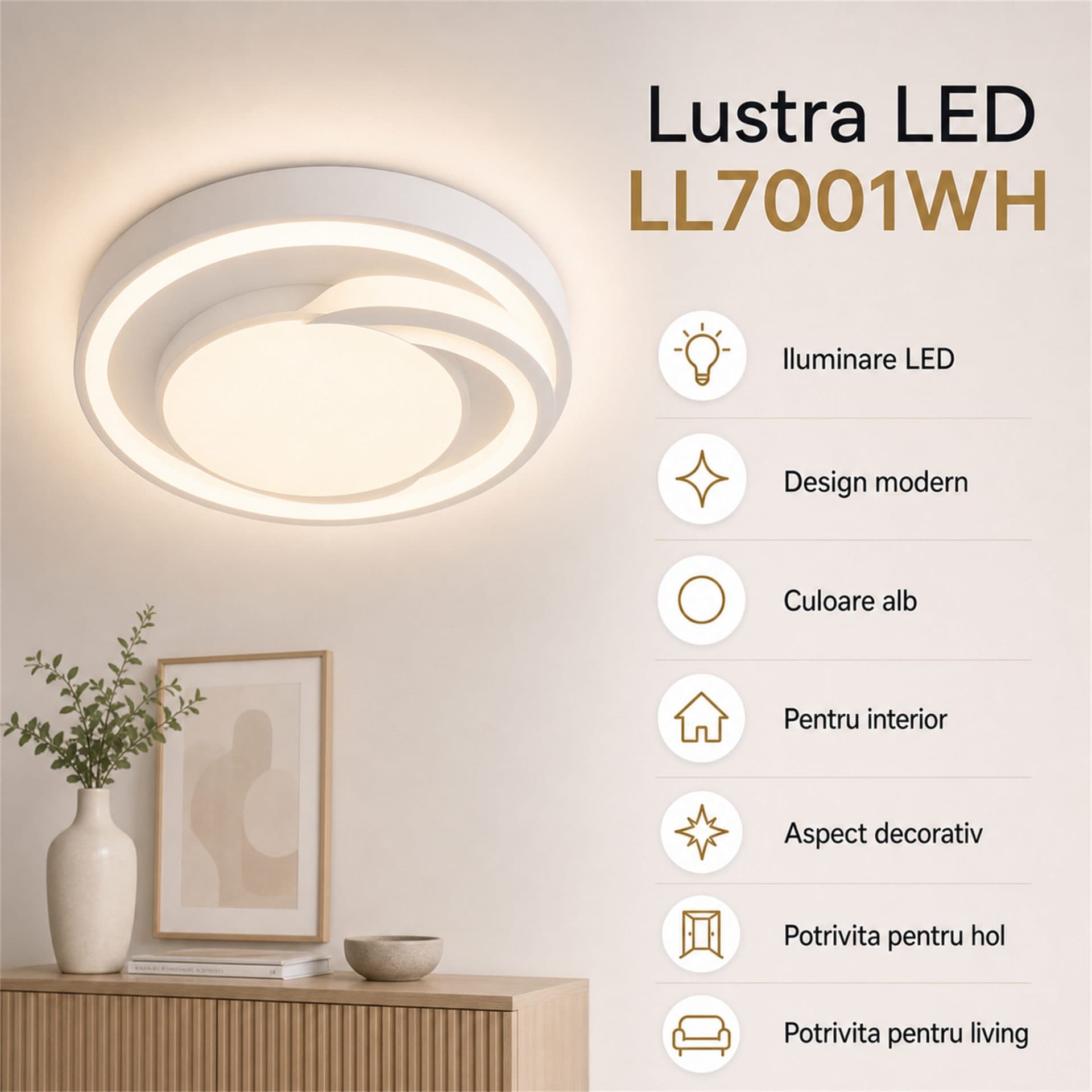 Lustra LED Flippy — imagine 16
