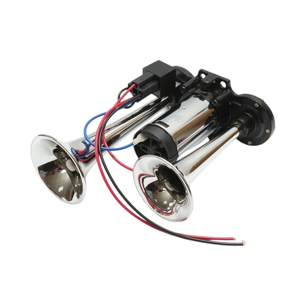 Claxon bitonal cu compresor, 12V, 178dB — imagine 1