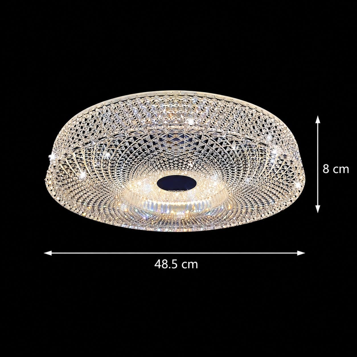 Lustra LED Flippy RADIAN Eleganza 38.9W Diametru 48.5 cm Lumina Calda/Neutra/Rece Alb — imagine 9