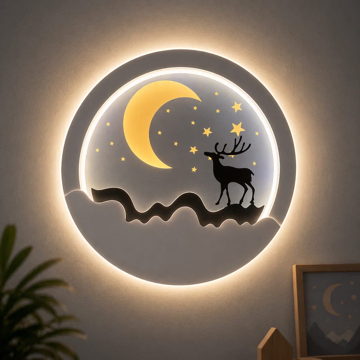 Aplica LED Flippy 44W Lumina Calda Neutra Rece Negru — imagine 5