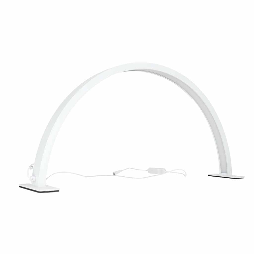 Lampa de birou LED pentru manichiura si cosmetica, alba — imagine 3