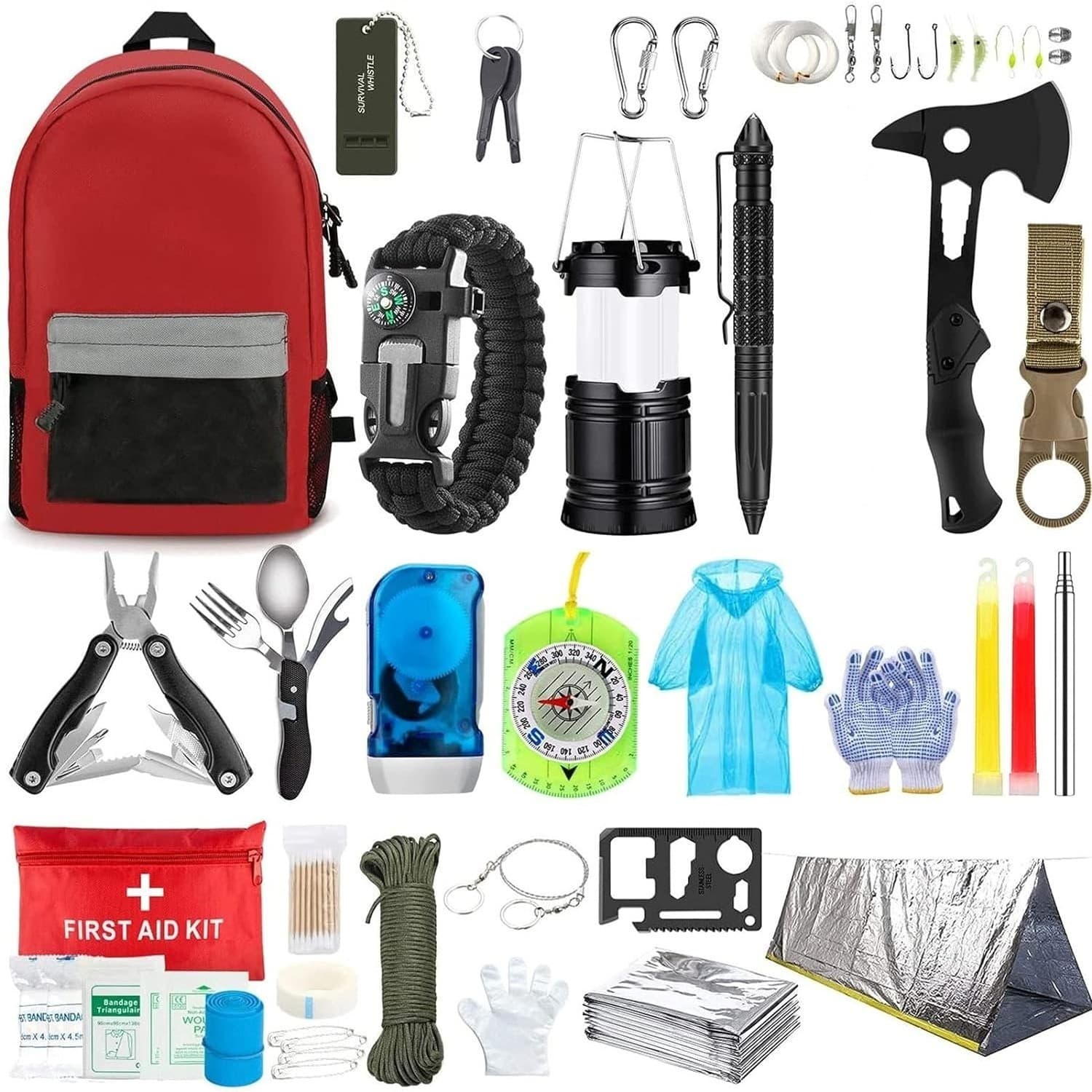 Kit supravietuire Flippy, set 32 instrumente si accesorii — imagine 1