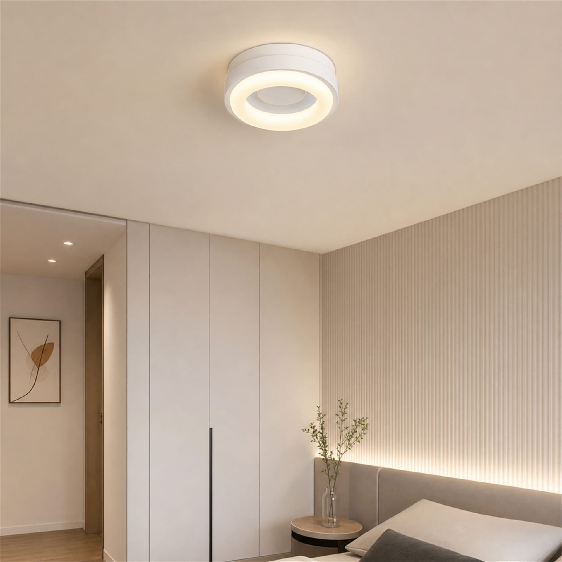 Lustra LED Flippy 29W Diametru 19cm Lumina Calda/Neutra/Rece Alb — imagine 7