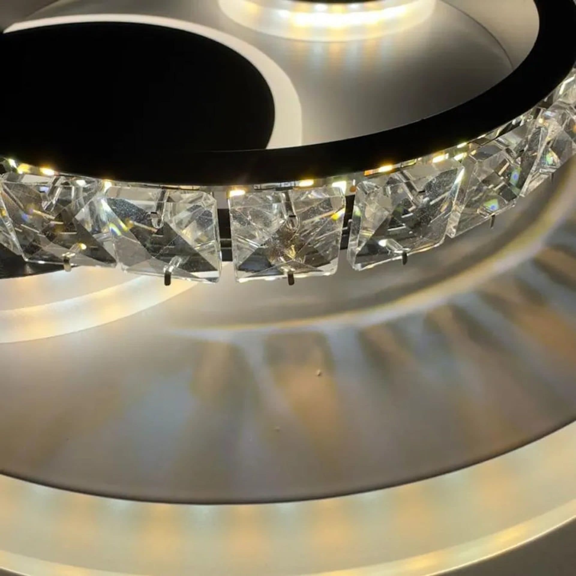Lustra LED cu cristal Flippy ARIELLA 39W Rotunda — imagine 4