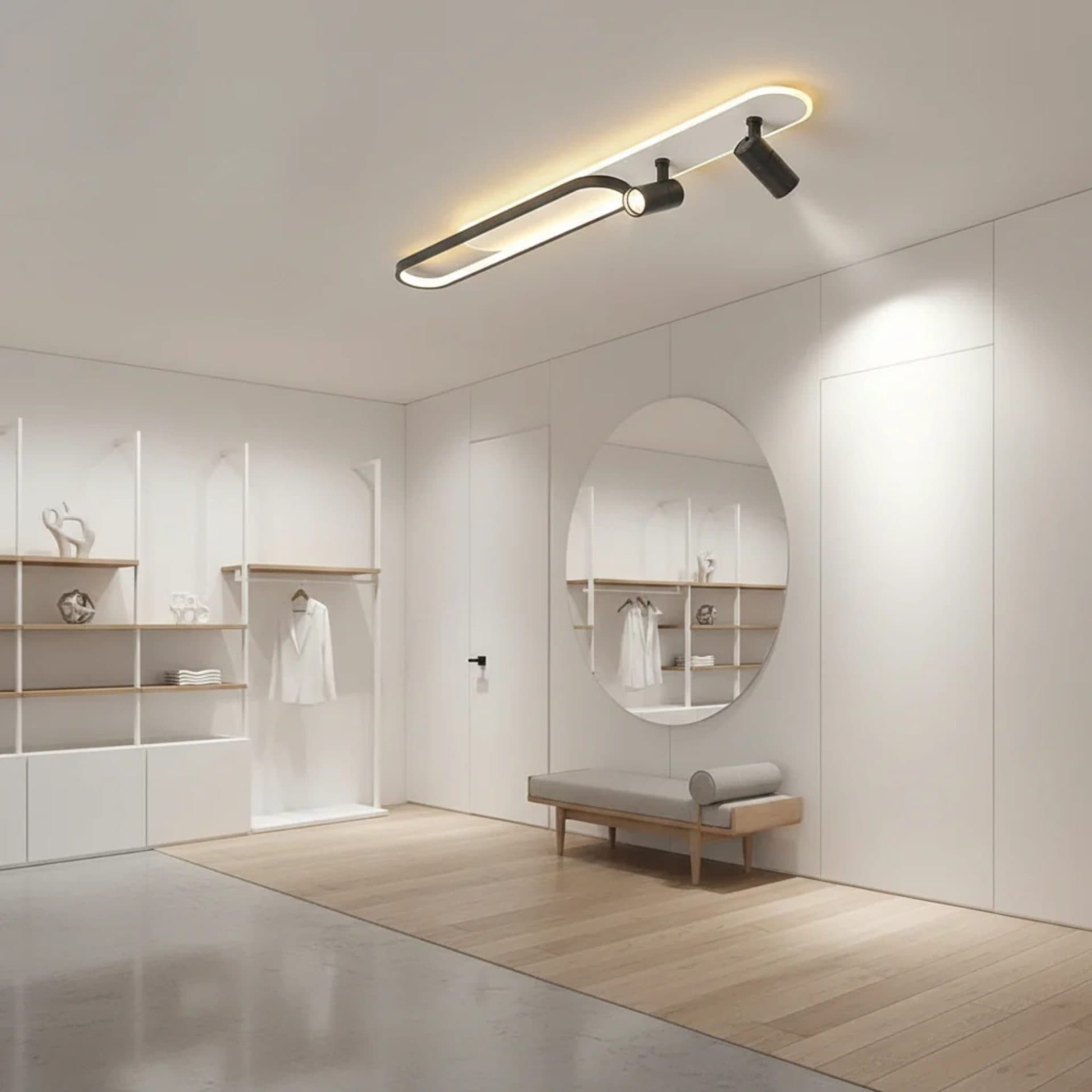 Lustra LED Flippy Camilla 70W Proiector Reglabil Lumina Rece Calda Neutra — imagine 1