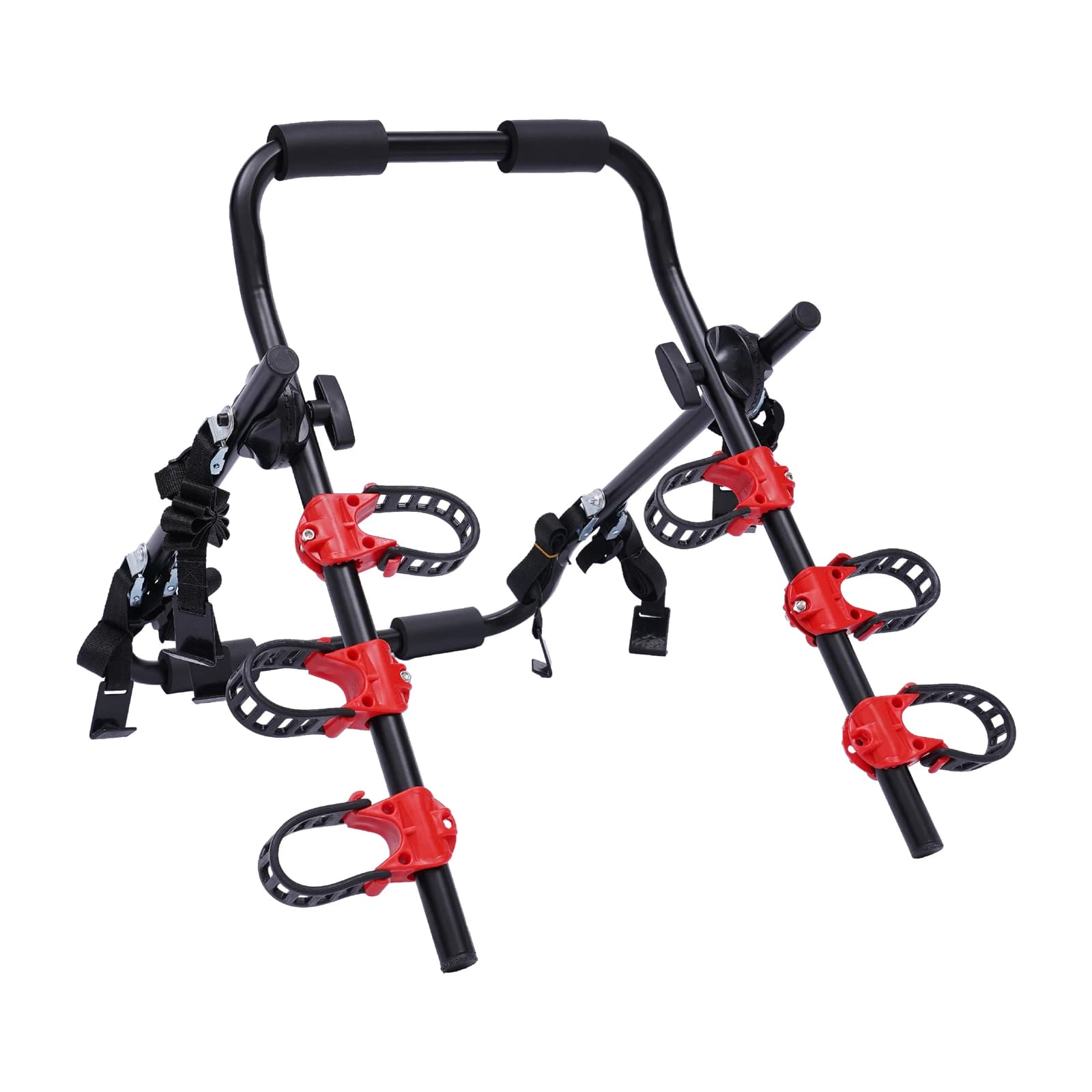 Suport auto pentru biciclete, 3 locuri, capacitate 58 kg — imagine 5