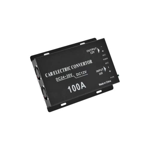Invertor tensiune 24V-12V 100A — imagine 2