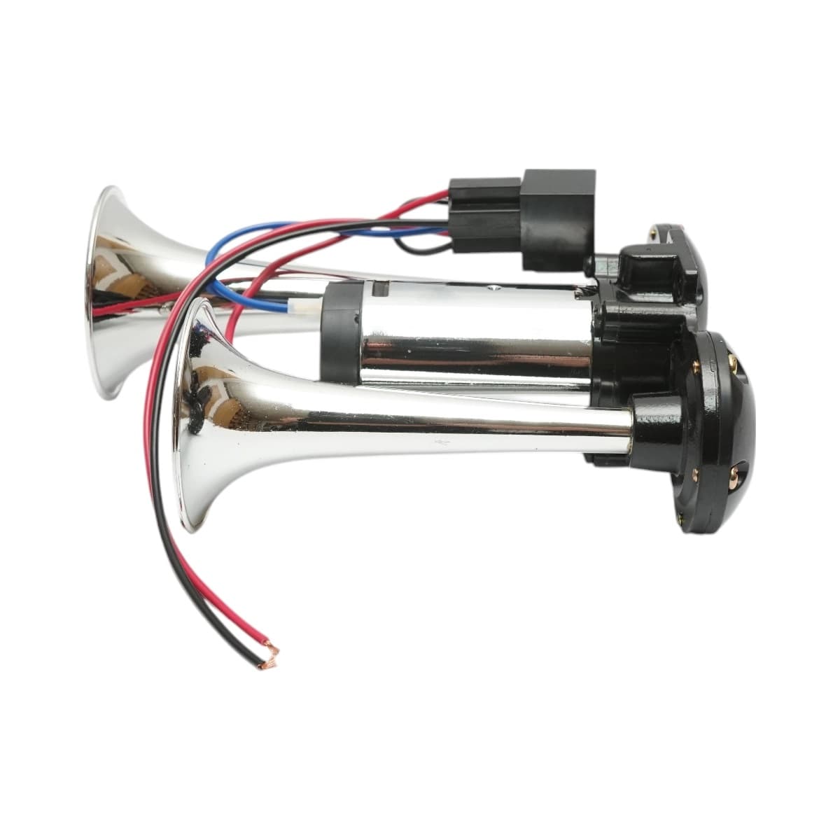 Claxon bitonal cu compresor, 12V, 178dB — imagine 4