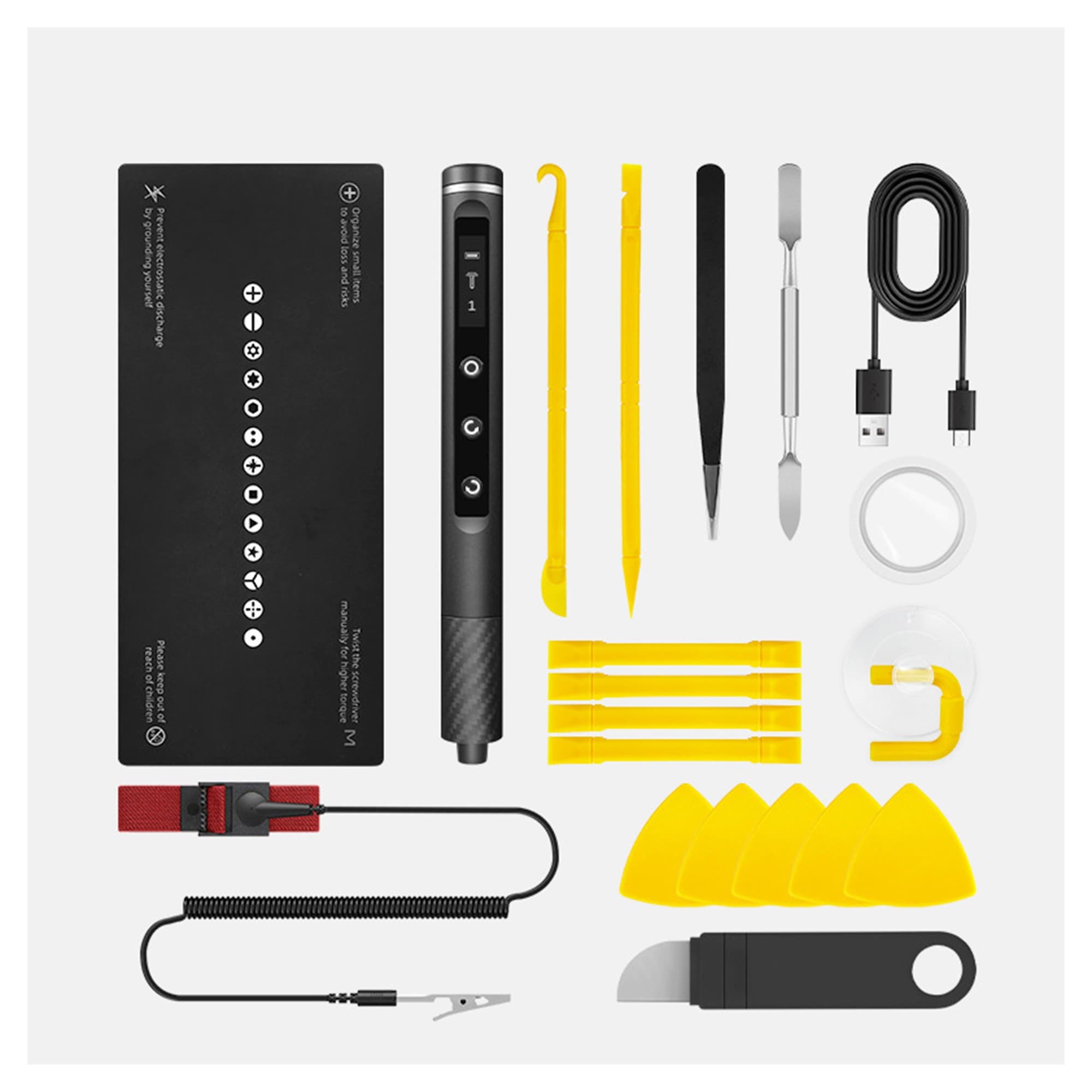 Set surubelnita electrica Flippy 71 in 1 — imagine 3