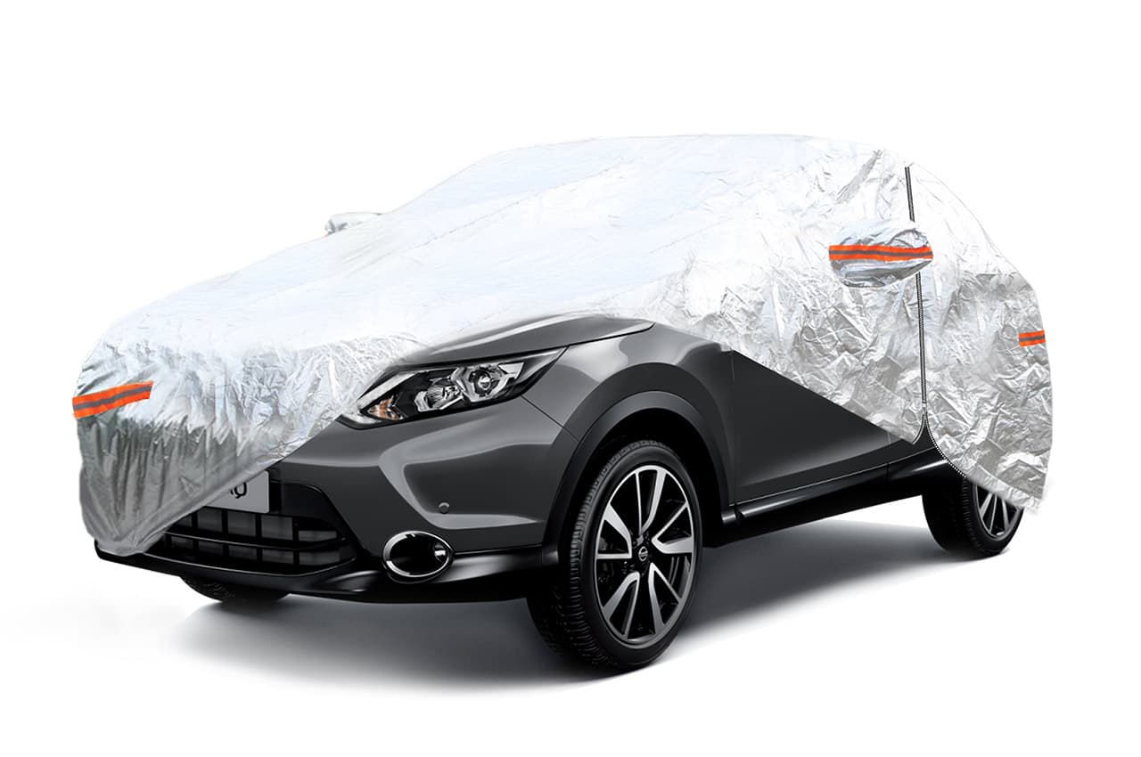 Prelata auto SUV VAN AMIO argintie XL — imagine 1