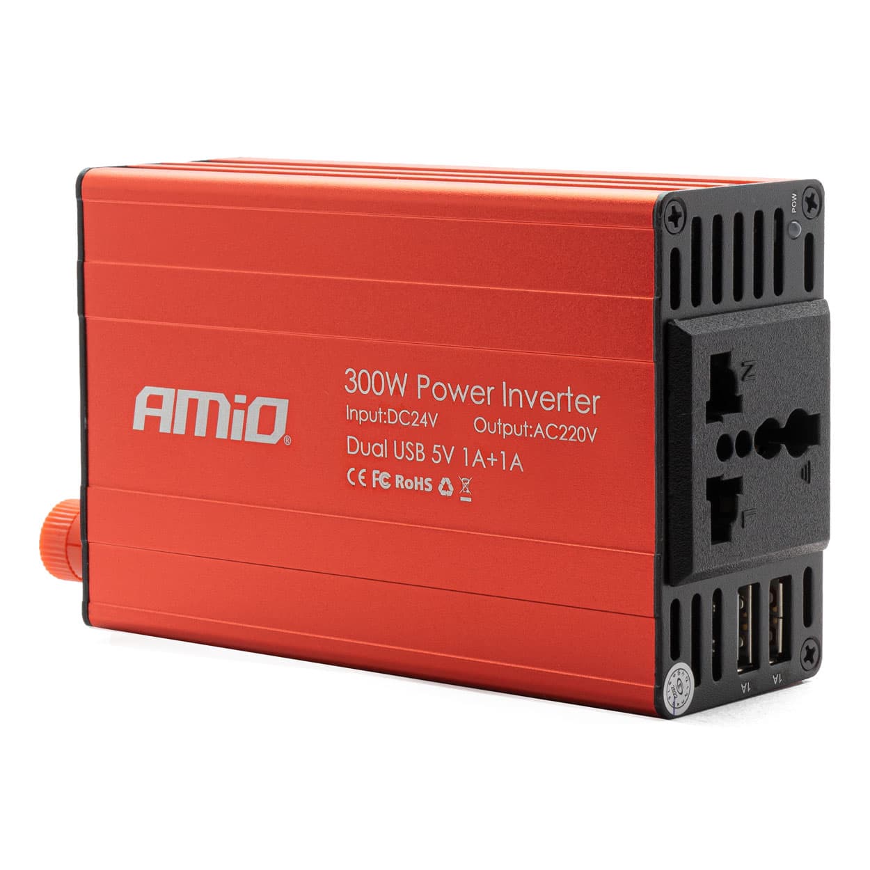 Convertor de tensiune AMIO 24V la 230V 300W/600W — imagine 1