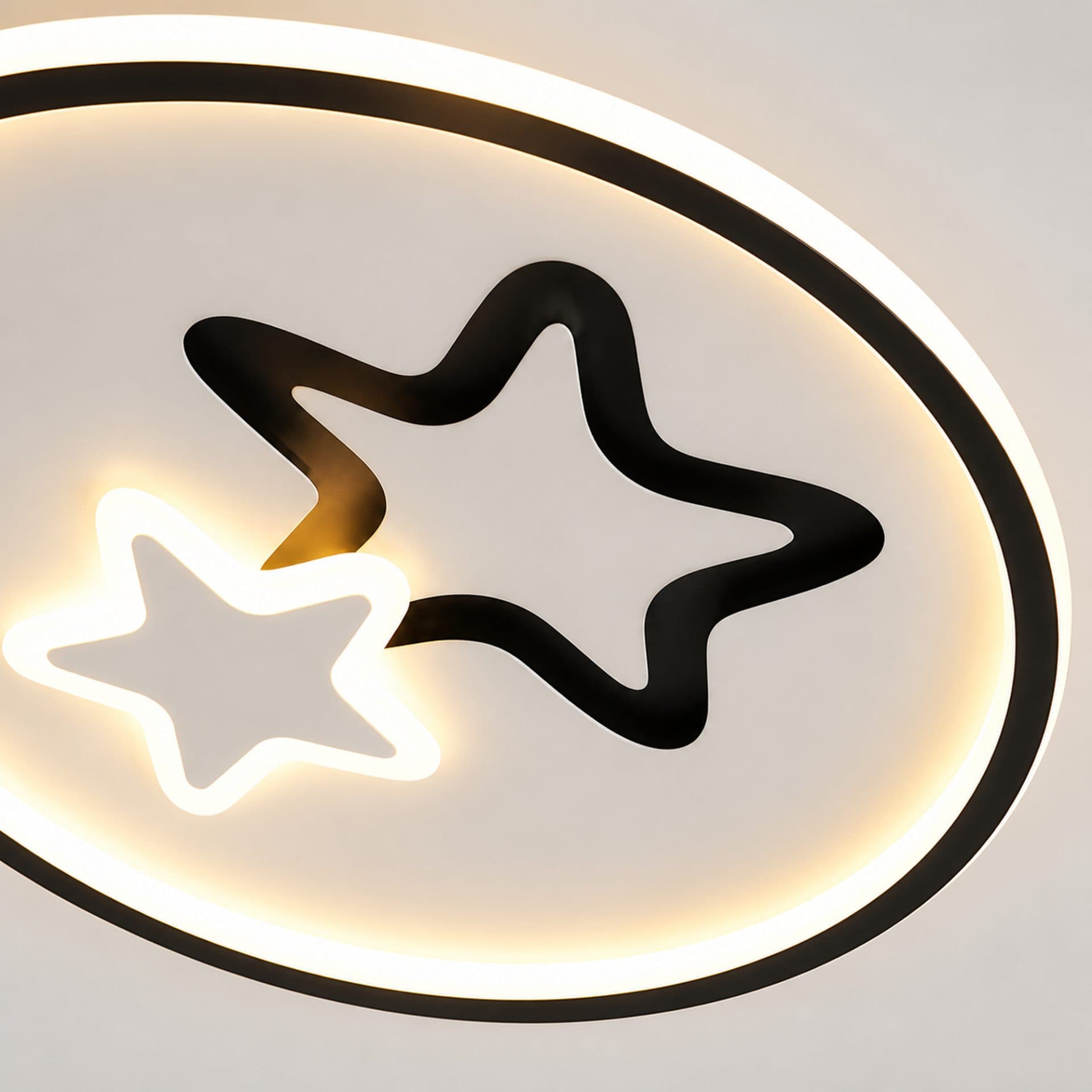 Lustra LED Moderna Flippy EMELIANA, 57W, Luna si Stea — imagine 5