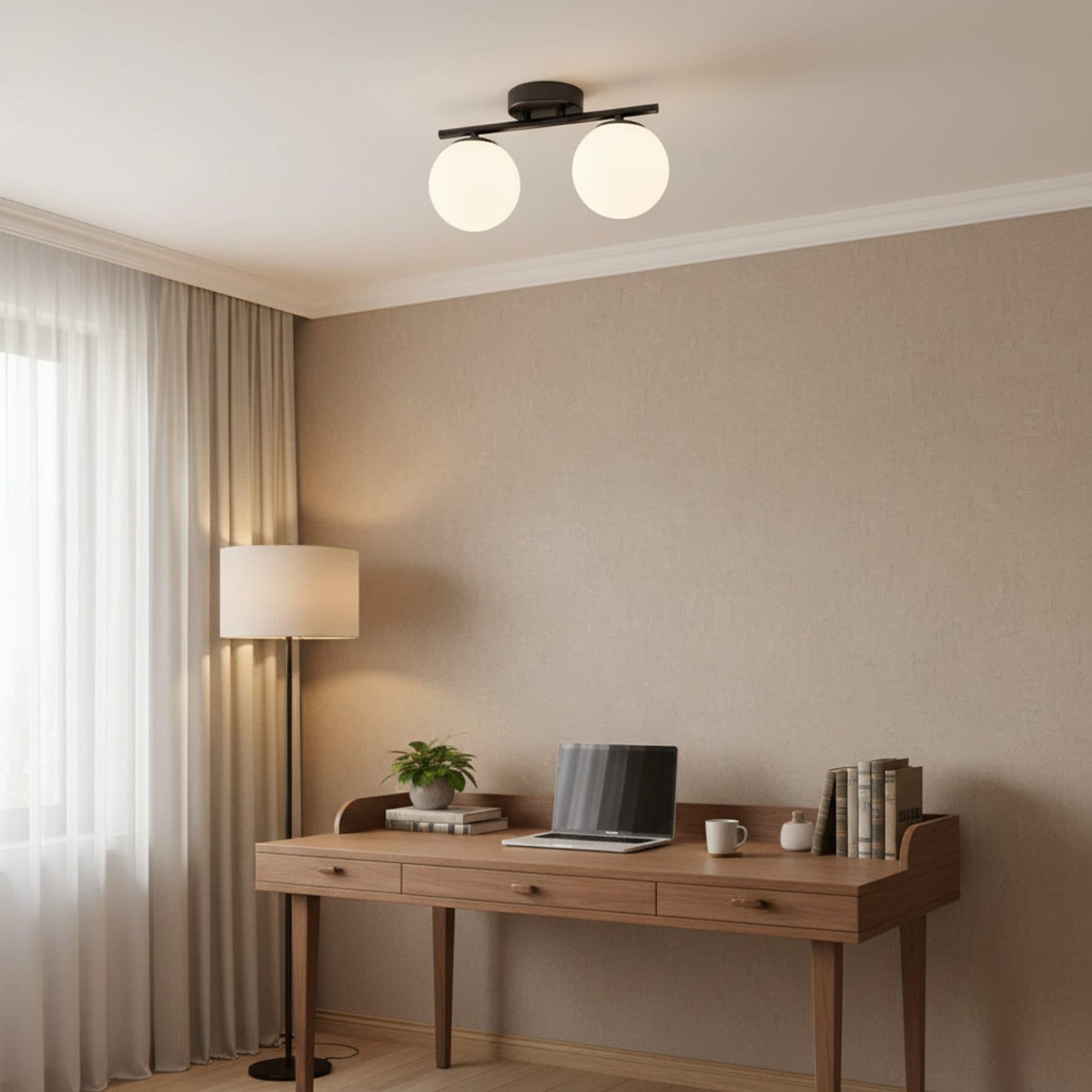 Lustra LED Flippy 30cm 2xG9 Negru — imagine 2